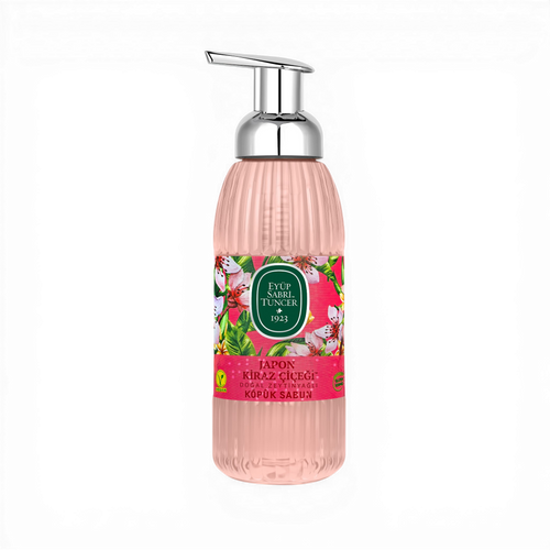 Eyüp Sabri Tuncer Japanische Kirschblüte Olivenöl-Schaumseife 500 ml | Turkista
