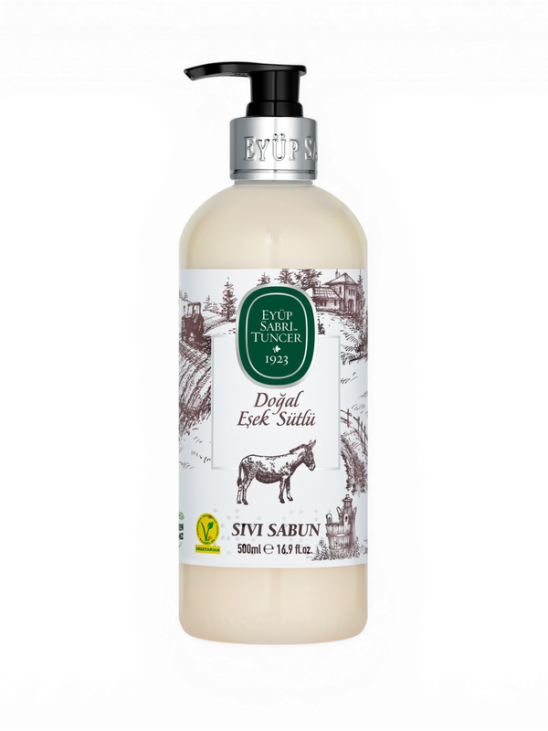 Eyüp Sabri Tuncer Flüssigseife Eselmilch 500 ml – Pflegend & Feuchtigkeit | Turkista