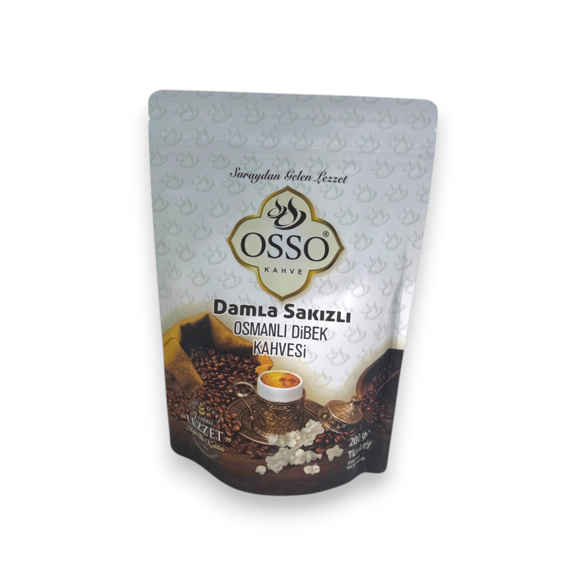 Osso Damla Sakızlı Osmanlı Dibek Kahvesi 200 g – mit Mastix