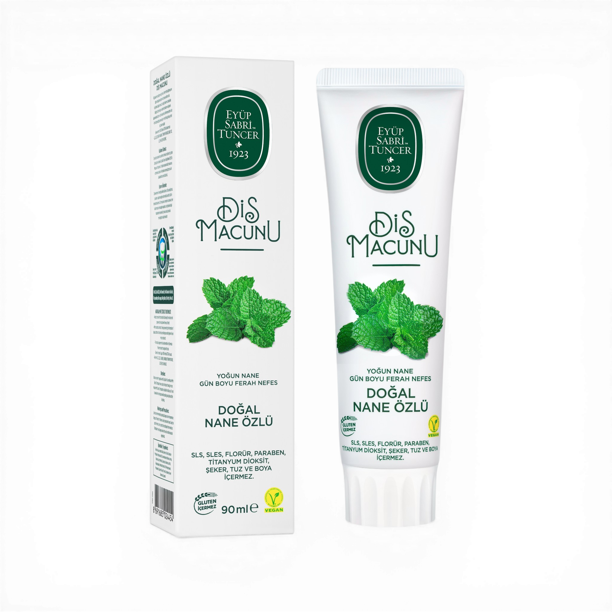 Eyüp Sabri Tuncer Zahnpasta mit Minzextrakt 90 ml – Frisch & Pflegend | Turkista