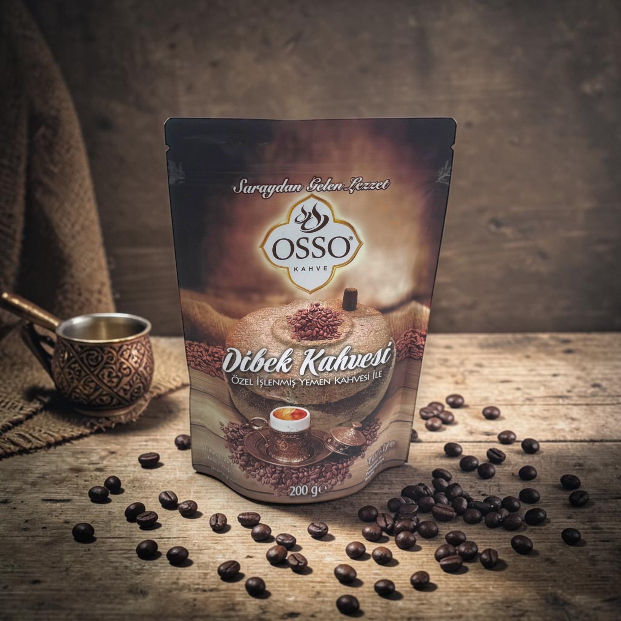 Osso Dibek Kaffee – Traditioneller Türkischer Mokka (200 g)