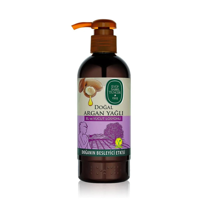 Eyüp Sabri Tuncer Arganöl vegane Hand- & Körperlotion 250 ml mit Olivenöl