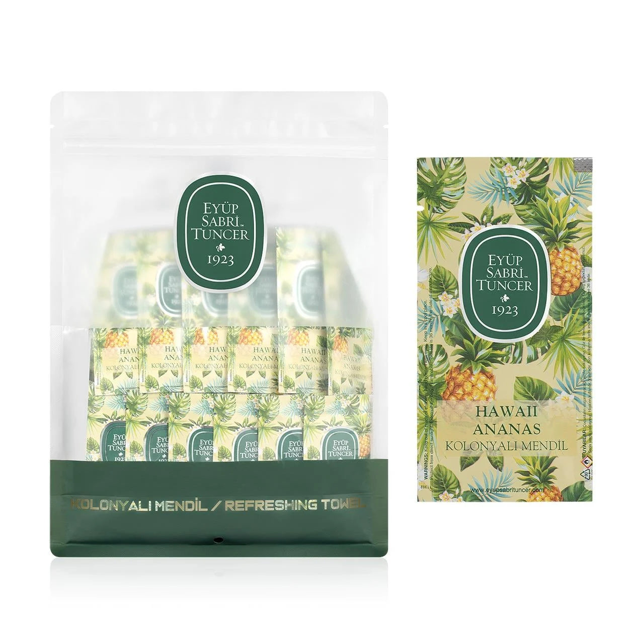 Eyüp Sabri Tuncer Erfrischungstücher Hawaii Ananas – 150 Stück