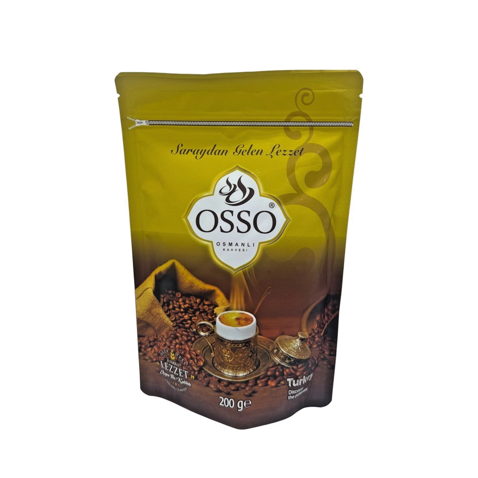 Osso Dibek Kaffee mit Mastix – Osmanische Spezialität (200 g) | Turkista